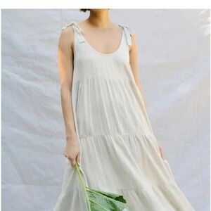 Linen Adelaide Dress. Rachel Pally
